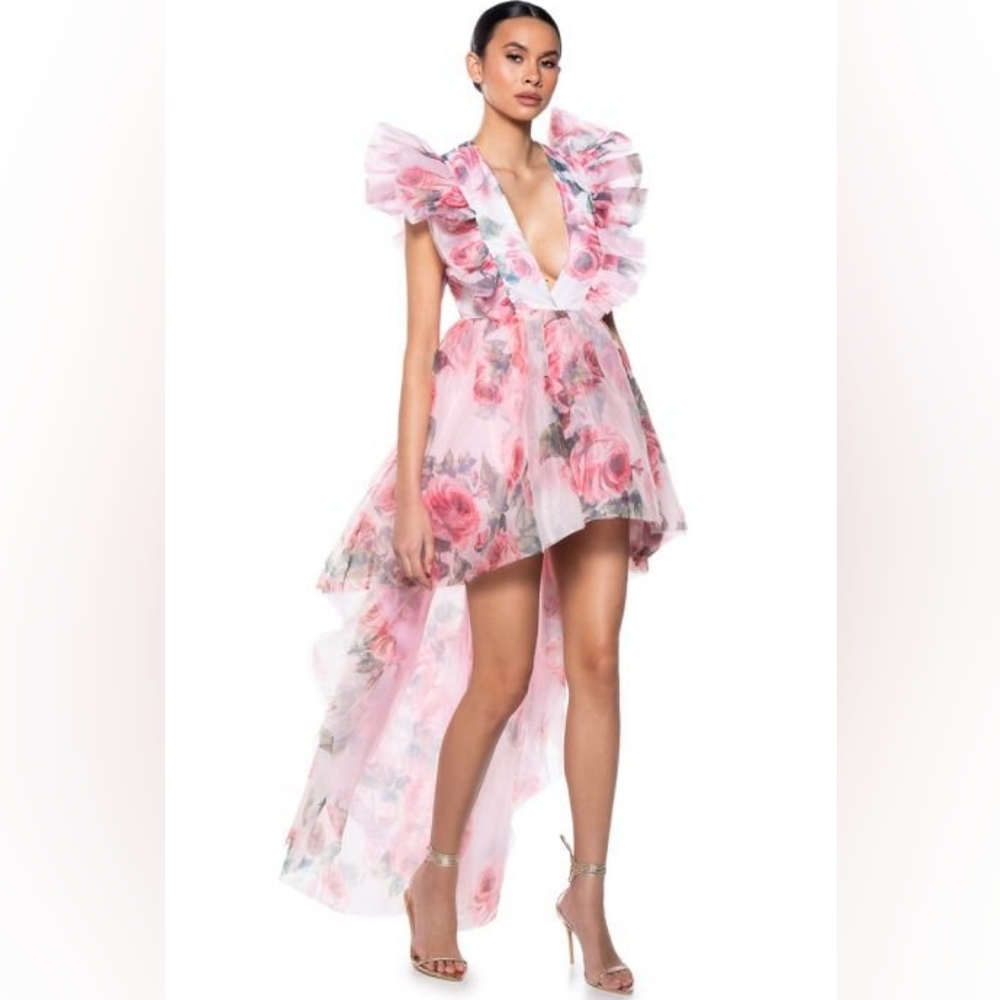 Shop Akira multi pink dress